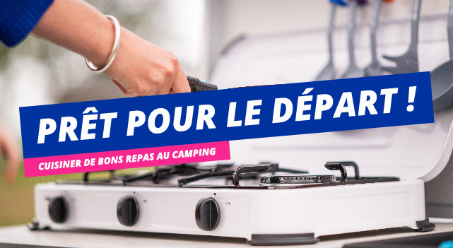 Réchaud à Gaz de Camping Portable, Cuisinière à Gaz pour le Camping ou les  Festivals, Allumage Manuel Accessoires