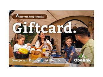 Carte cadeau Obelink par courrier