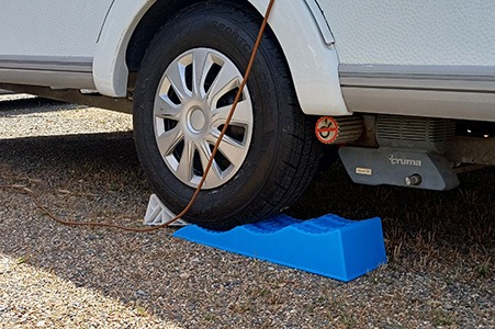 Contre cale et cale caravane