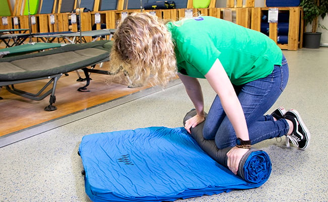 tapis de couchage camping