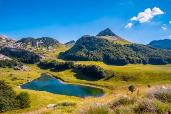 lac Zelengora parc national Sutjeska Bosnie